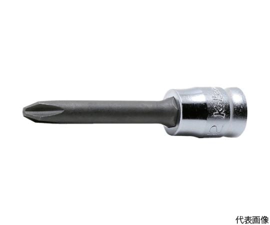 6.35mm差込 Z-EALプラスビットソケット全長50mmNo.1