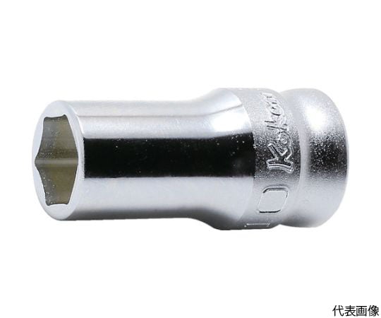 9.5mm差込 Z-EAL6角セミディープソケット 10mm