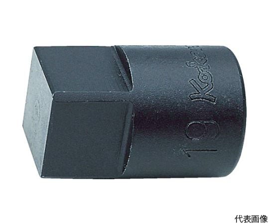 ドレンプラグ用4角凸ソケット 差込角12.7mm 対辺12mm