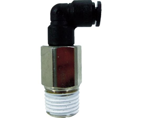 チューブ継手 ファイブロングメイルエルボ 4mm・R1/4