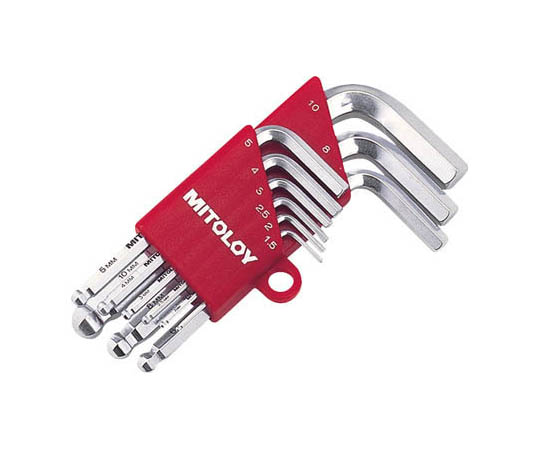 Ｌ型ホローレンチボールポイント　ショート　ミリ　ホルダー９本組セット