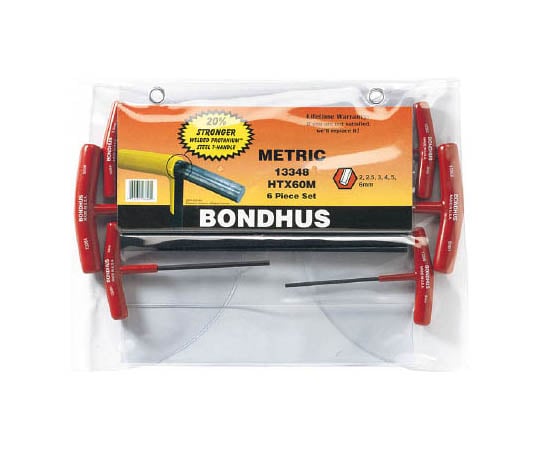 Ｔハンドル　セットミリ６本組