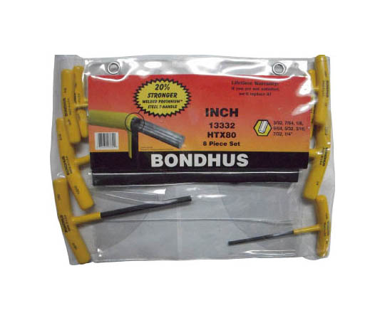 Ｔハンドル　セットインチ８本組