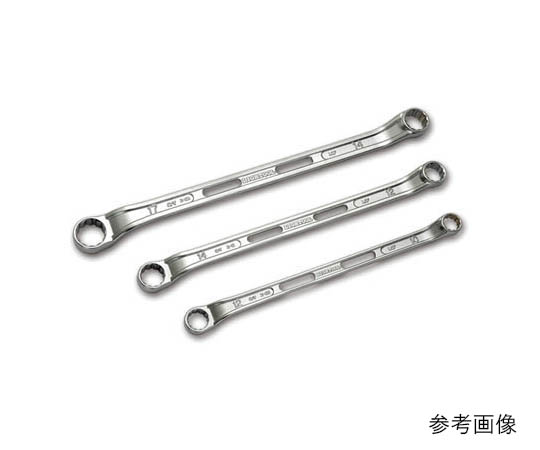 ライツールオフセット両口めがねレンチ　１６ｍｍ×１８ｍｍ