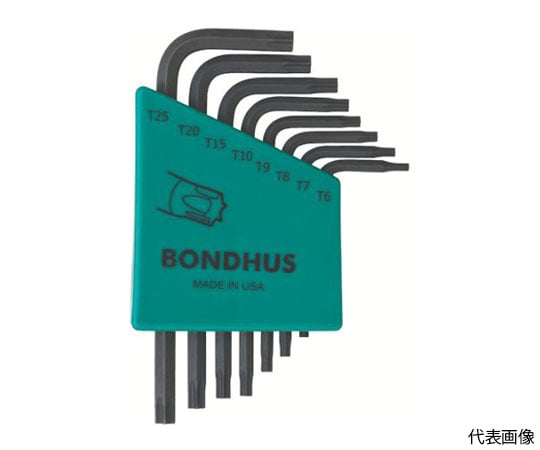 トルクス®L-レンチ ショート セット8本組（T6-T25）