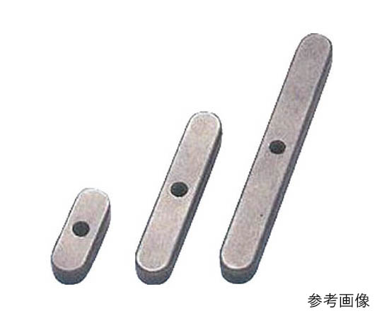 抜きタップ付き平行キー　両丸ＳＵＳ３１６　（ＳＵＳ３１６／８－７－３５）
