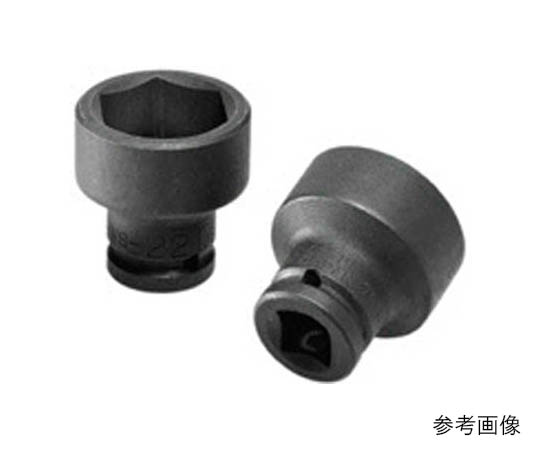 62-2029-58 インパクトレンチ用ソケット１９．０□ｘ４６ｍｍ US0646