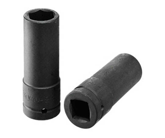 インパクトレンチ用ロングソケット１９．０□×２７ｍｍ