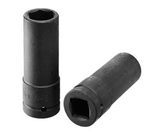 インパクトレンチ用ロングソケット１９．０□×３６ｍｍ