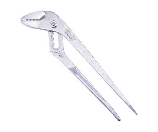 ドライバー刃付ウォーターポンププライヤ　ストレート刃　２５０ｍｍ