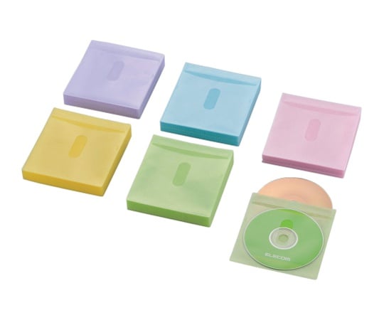 Blu-ray・CD・DVD対応不織布ケース タイトルカード アソート 120枚入