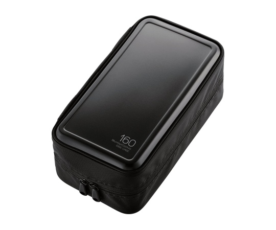 Blu-ray・CD・DVD対応ファスナーケース(160枚) ブラック