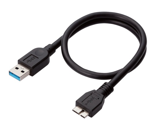 62-2039-17 ELECOM Portable Drive USB3.0 500GB Black 法人専用 ELP-CED005UBK アズワン 正規品低価