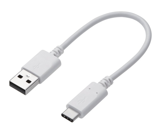 USB2.0ケーブル 0.15m ホワイト