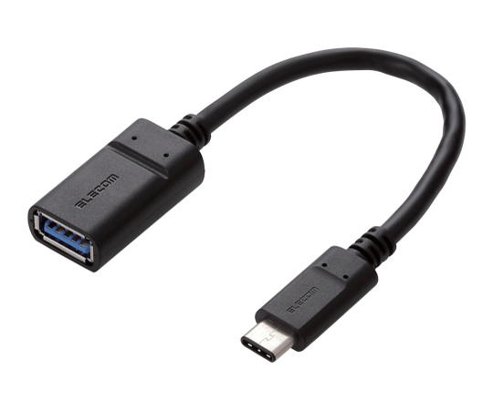 62-2050-17 USB3.1ケーブル(Type-C-Standard-A) USB3-AFCM01NBK