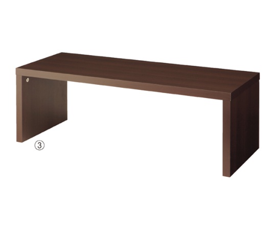 木製ローテーブル W90cm ダークブラウン 61-84-11-3
