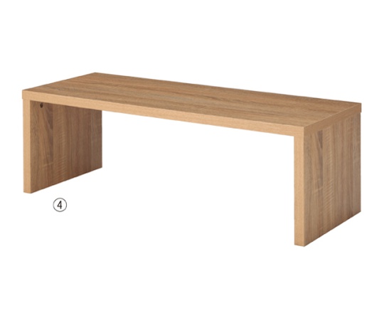 木製ローテーブル W90cm ラスティック 61-84-11-4