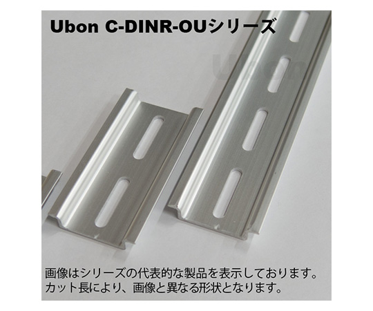 DINレール カット品（カット寸法105mm） C-DINR105-OU 105MM