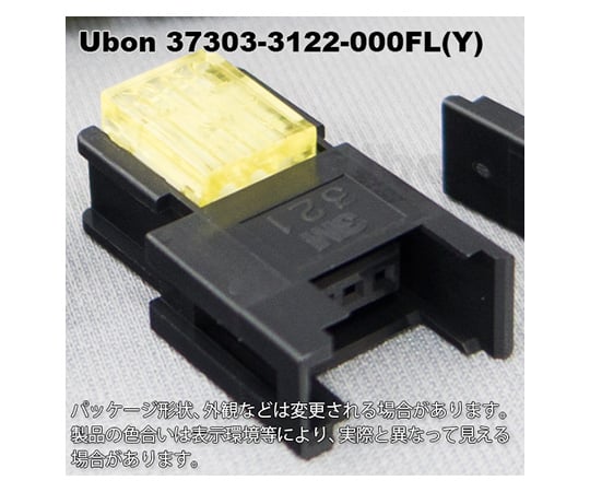 62-2213-78 ミニクランプ(中継用)AWG24-26 3P 黄 100個入 37303