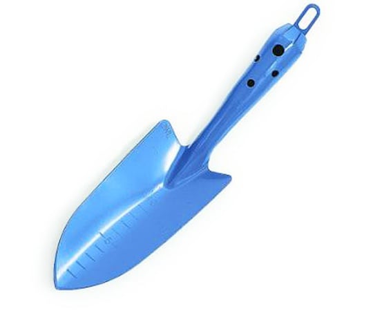 カラー共柄移植ゴテ ブルー　鉄