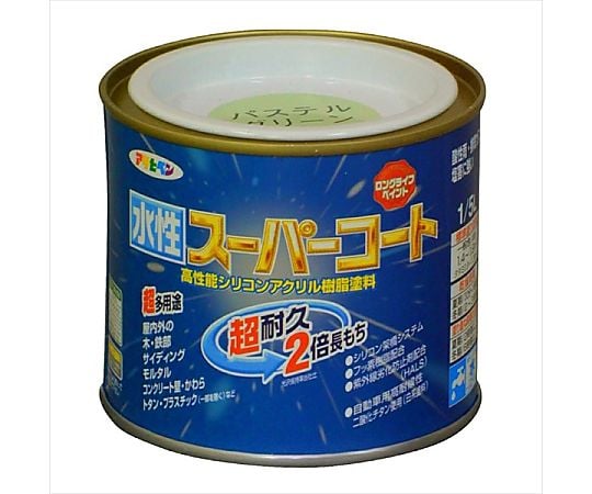水性スーパーコート 1/5L (パステルグリーン)