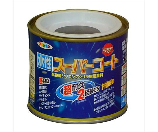 水性スーパーコート 1/5L (銀黒)
