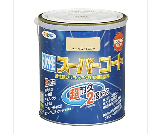 水性スーパーコート 1.6L (ハーベストイエロー)