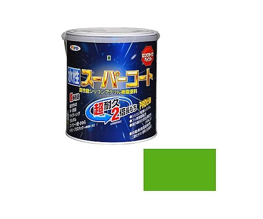 水性スーパーコート 1.6L (若草色)