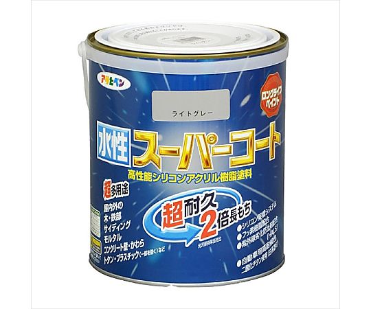 水性スーパーコート 1.6L (ライトグレー)