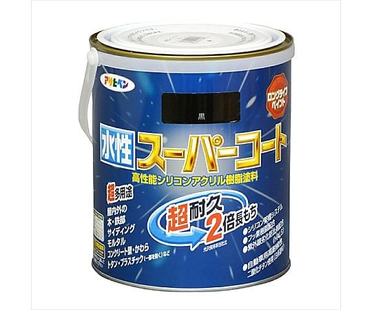 水性スーパーコート 1.6L (黒)