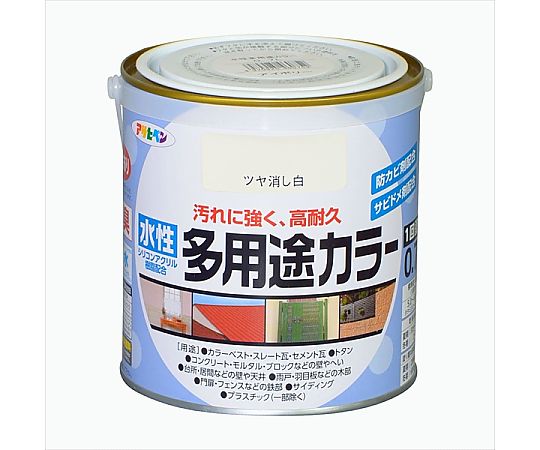 水性多用途カラー 0.7L (ツヤ消し白)