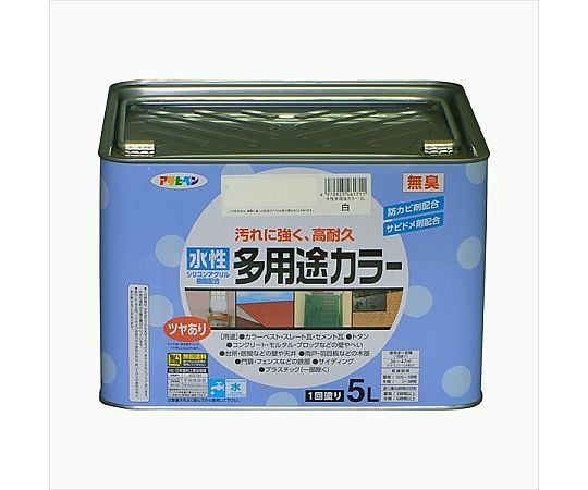 水性多用途カラー 5L (白)