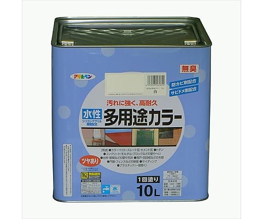 水性多用途カラー 10L (白)