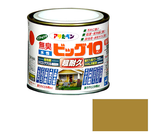 水性ビッグ10多用途 1/5L (ハニーゴールド)