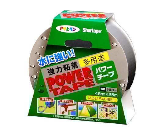 アサヒペン62-2312-74T251パワーテープシルバー【1個】(as1-62-2312-74)