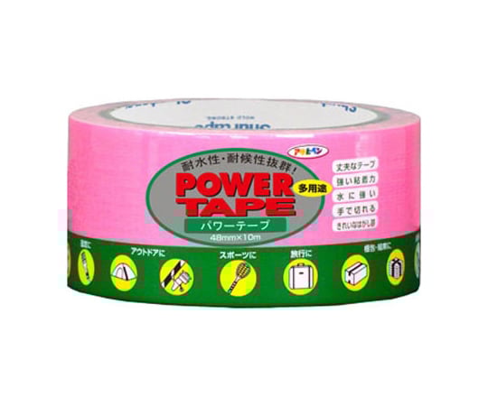 アサヒペン62-2312-81T105パワーカラーテープ蛍光ピンク【1個】(as1-62-2312-81)