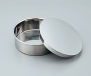 試験用ふるい SUS（別製） φ400mm 深さ100mm 蓋及び受器