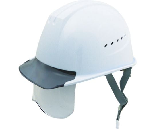 エアライト搭載シールド面付ヘルメット ST#1610VJ-SH（EPA） 帽体色 ホワイト 1610VJ-SH-W3V2-J