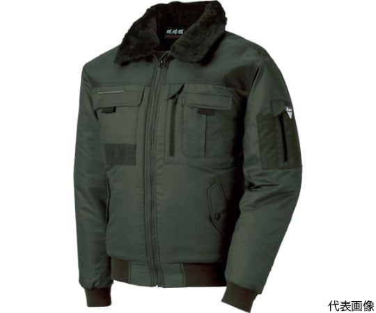 222　現場服　防寒ブルゾン　L　OD 222-64-L