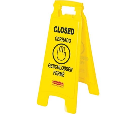 フロアセーフティサイン　イエロー