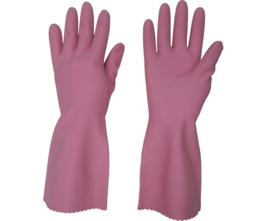 まとめ買い 塩化ビニール手袋 トワローブフルールあつ手 ピンク S （20双入） 704-S