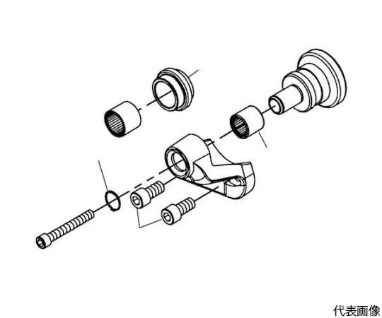ロールグルーバー用パーツ リテイリングリング（4個入り）