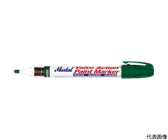 Markal　工業用マーカー　「VALVE　ACTION」　緑
