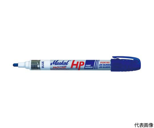 Markal 工業用マーカー 「PAINT-RITER+OILY Surface HP」 青