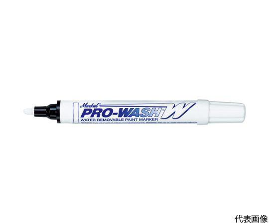 Markal　工業用マーカー「PRO　WASH」　白