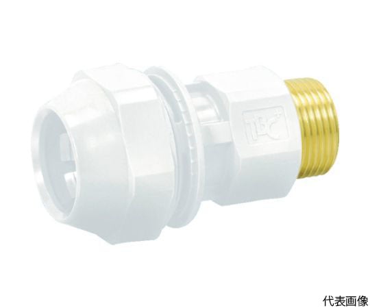 ライトエアー　オスアダプター　白