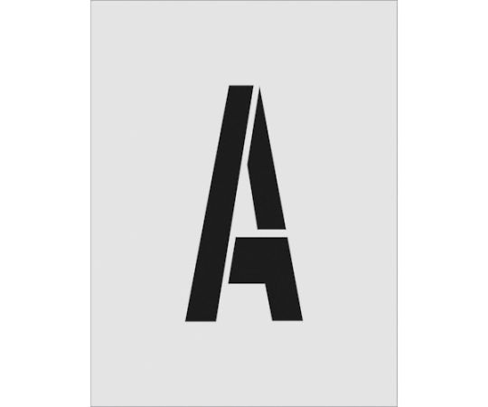 ステンシル　A　文字サイズ250×125mm