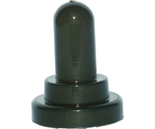 M12トグルスイッチ用カラー防水キャップ　AT-402　黒