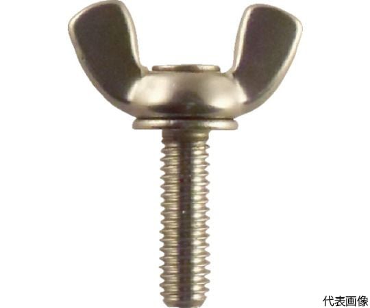 圧造蝶ボルト ステンレス M6×15 5個入