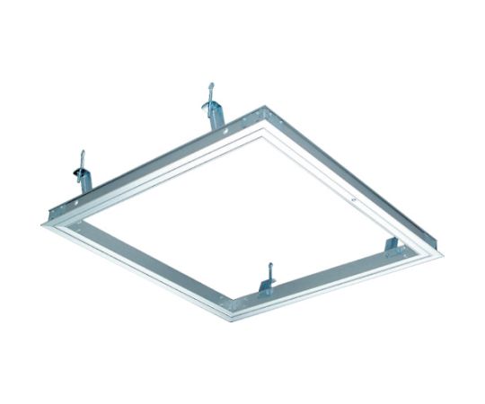 天井点検口シーリングハッチ 額縁タイプ シルバー 454×454